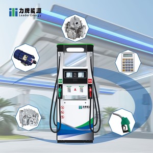 <span class=keywords><strong>Distributeur</strong></span> de carburant à 4 buses, dernière conception 2025, pour essence/diesel/pétrole, avec affichage numérique, éclairage LED de la canopée, précision de 0,30 % - Product Image 3
