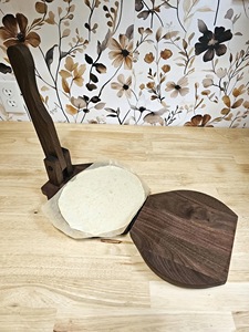 Presse à tortillas en bois naturel réutilisable ILAHI - Machine à tortillas en gros, compatible lave-vaisselle, écologique, pliable - Product Image 6