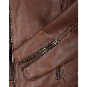 Men's Premium Quality Leather <b>Jacket</b> Fashionable <b>Sheepskin</b> Leather <b>Jacket</b> Winter Motorcycle Racing bomber <b>jacket</b> for men - Product Image 5