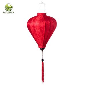 Handmade Hoi An Silk Lantern Traditional Vietnamese Hanging Lantern for Home Decor Wedding and Festival Decoration - Product Image 4