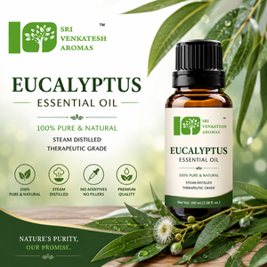 Fournisseur en gros à bas prix d'huile essentielle d'eucalyptus 100% pure distillée à la vapeur pour tous types de peau - Product Image 4