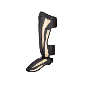 Protection de tibia de haute qualité pour Muay Thai, protège-tibias en cuir PU, cuir synthétique - Product Image 4