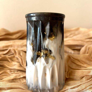 Designer Resin Vase <b>for</b> Artistic <b>Table</b> Decor Premium Handcrafted Tabletop Ornament Made in India - Product Image 4