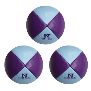 Hot Sale Custom PU <b>Hacky</b> <b>Sack</b> Sports Toy Juggling Ball Advertising Hot Customized PU Juggling Ball - Product Image 1