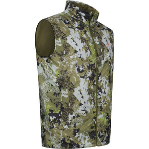 Gilet de chasse personnalisé de haute qualité en tissu softshell 100% durable avec design matelassé - Product Image 5