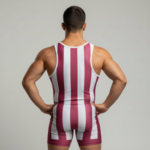 Ropa de lucha libre Singlet dorada con logo personalizado, ropa deportiva sublimada para levantamiento de pesas, chaleco juvenil de nuevo estilo para hombre, Singlet de lucha libre. - Product Image 6