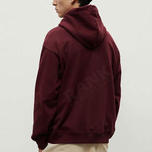 Sweat-shirts pour hommes en coton mélangé, prix de gros, basiques, couleur personnalisée, sweat-shirts à capuche pour hommes - Product Image 3