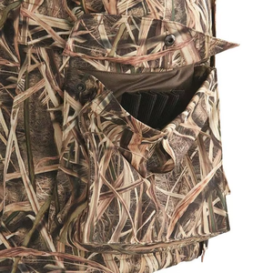 Veste de chasse softshell légère pour homme, unisexe et enfant, coupe-vent, imperméable, respirante, col montant, capuche amovible - Product Image 6