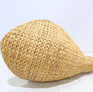 Cesta Multifuncional de Jacinto de Agua Natural Hecha a Mano con Forma de Ballena para Almacenamiento de Juguetes, Ecológica - Product Image 4