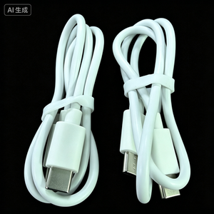 Type C to Type C High Speed Charging <b>Cable</b> for Mobile Phone Laptop Camera-White TPE Material CC001 Model - Product Image 4