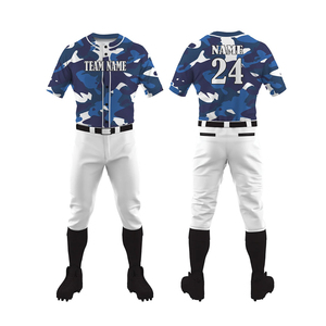 Ensemble Maillot et Short de Baseball Respirant et à Séchage Rapide de Haute Qualité 2026 – Tenue d'Équipe Personnalisée Grande Taille pour le Sport - Product Image 1