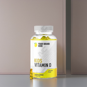 อาหารเสริมบำรุงสุขภาพนิวทริคอร์คุณภาพสูง สารต้านอนุมูลอิสระ วิตามินดีสำหรับเด็กแบบซอฟต์เจล ฉลากส่วนตัว ราคาขายส่งจากอินเดีย - Product Image 1