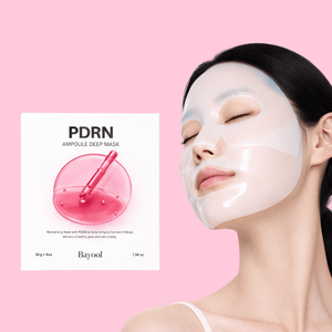 Maschera Viso Notturna in Idrogel al Collagene Rosa PDRN per Idratazione, Elasticità e Rigenerazione della Pelle, Produttore Coreano - Product Image 1
