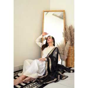 Conjunto de Traje de Gasa Blanco Sunshine - Talla XS - Product Image 5