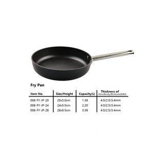 Modern Non Stick Frying Pan With Strong Base For Uniform Cooking And Better Results Non-Stick Fry Pan - Product Image 2