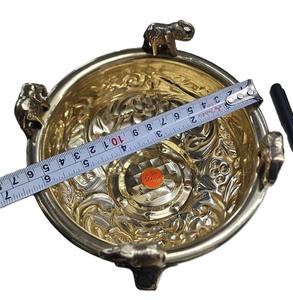 Urli ทองเหลืองงานหัตถกรรมโลหะขายดีสำหรับตกแต่งบ้านและสวนดอกไม้ที่ยิ่งใหญ่ที่สุดลอย - Product Image 2