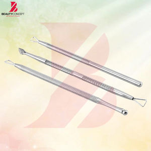 Kit d'outils de nettoyage des ongles et de suppression des peaux mortes à double extrémité, en acier inoxydable de haute qualité, durable et léger, pour manucure et pédicure - Product Image 6