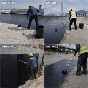 Primaire bitumineux à base d'eau super concentré à dilution élevée pour l'étanchéité des murs extérieurs, directement de l'usine - Product Image 5
