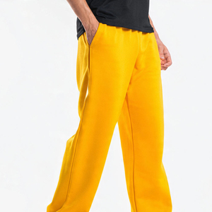 Pantalon de jogging 100 % coton pour homme, personnalisable avec logo, en molleton respirant, décontracté, vente en gros - Product Image 5