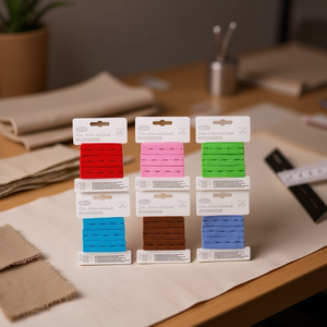 Nastro Elastico Ilan con Occhielli 20mm x 2m Multicolore per Uso in Abbigliamento - Product Image 2