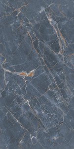 Azulejos de Porcelana Modernos Perlato Blue Endless para Piso y Pared, Acabado Mate, Resistentes al Ácido, Textura Sólida, 1 Año de Garantía, Losas para Interiores - Product Image 2