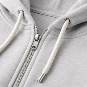 Sudadera con capucha y cremallera completa personalizada al por mayor para mujer, 100% algodón - Proveedor OEM y fabricante directo de fábrica - Product Image 4