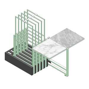 Porte-vêtements japonais coulissant et rotatif – Organisateur de présentation à étagère flottante pour bureau et intérieur - Product Image 6