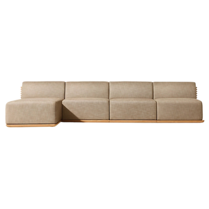 Canapé modulaire sectionnel moderne Emma en forme de L, style minimaliste, avec coussins épais, idéal pour salon et hôtel - Offre spéciale - Product Image 3