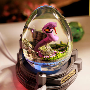 Lamp custom resin, Snolax lamp resin, custom night light, po.ke.mon lamp epoxy, art deco lamp, Personalized gift, Handmade gift - Product Image 5