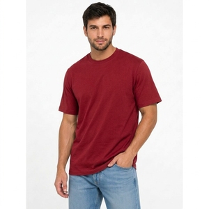 T-shirt en coton ample et décontracté de qualité supérieure, style streetwear - Product Image 2
