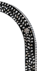 Modern Resin Inlay <b>Mirror</b> Frame with Polished Edge Eco-Friendly Customizable Wall Decor for Wedding Occasions - Product Image 6