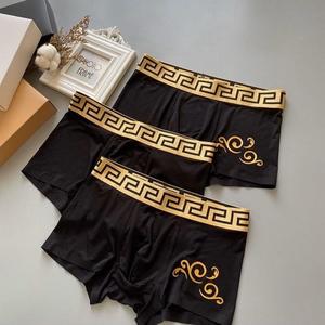 Calzoncillos bóxer de punto de tiro medio para hombre, casuales, 100% algodón lavado, con cintura elástica, ropa interior, marca personalizada, stock de Bangladesh - Product Image 2