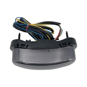 ไฟท้ายเบรค LED สำหรับรถมอเตอร์ไซค์ E-MARK สำหรับกบฏ250 500 1100 - Product Image 4