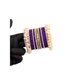 Nuevos Conjuntos de Brazaletes de Vidrio Estilo Joyería Tradicional, Productos de Última Tendencia, Churiyan de Vidrio a la Moda - Product Image 1