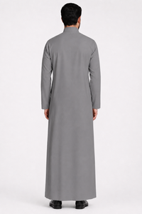 2026 New Private Label Bulk Order Cross Border Trade Long Polyester Turbans Middle Eastern <b>Men</b> Casual Wears Clothing - Product Image 3