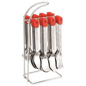 Ensemble de couverts en acier inoxydable robuste Collection de couverts de qualité supérieure pour les banquets de restauration professionnels et les repas raffinés - Product Image 4