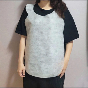 Reusable Eco-Friendly for Daily Cooking Use Plain Sleeveless Non-Woven Bib Apron Without Pockets - Product Image 4
