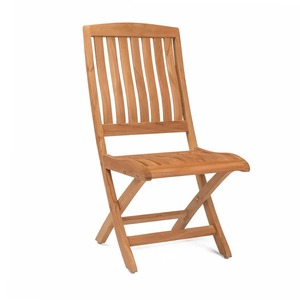 Chaise de salle à manger pliante en rotin avec accoudoirs, design contemporain, dossier à lattes et pieds en X pour une utilisation en salle à manger - Product Image 4