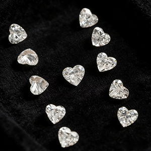 Diamante Cultivado en Laboratorio HPHT Suelto, Corte Corazón, 1 CT, Sin Certificado, Suministro al por Mayor para Distribuidores e Importadores Globales de Diamantes - Product Image 1