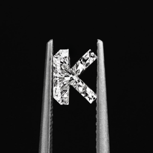 Mejor Oferta: Diamante Suelto de 1 Quilate, Certificado IGI, VVS, Cultivado en Laboratorio, Perforado con Láser, Corte Fantasía, Letra K, para Colgante - Product Image 3