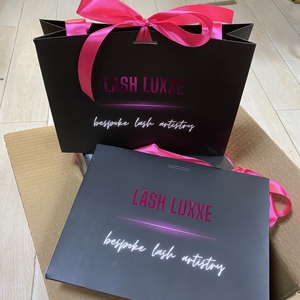 Wholesale Make Your Own Logo Luxury Black Paper Bags Clothing Retail Gift Shopping Paper Bag With Handled - Product Image 2