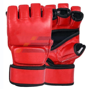 Gants de sparring en cuir MMA sur mesure de haute qualité, design haut de gamme, pour la boxe, le combat, l'entraînement en salle de sport - Product Image 1