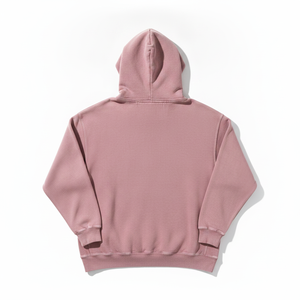 เสื้อฮู้ดดี้สีซีดจางแบบวินเทจสำหรับผู้ชาย ปี 2026 ขายส่ง เสื้อฮู้ดดี้คุณภาพดี ไม่มีเชือกผูก  สำหรับฤดูใบไม้ผลิและฤดูใบไม้ร่วง สีชมพูฟอกย้อม - Product Image 3