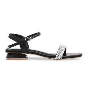 Sandalias de tacón negras FN5858 Diseño elegante y elegante para mujer - Product Image 3