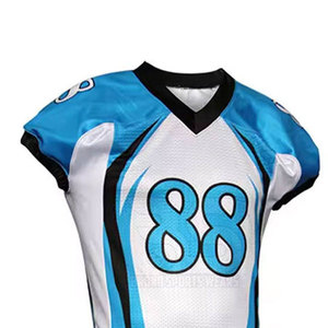 Uniforme de football américain prêt pour le jeu, matière légère et respirante, idéal pour les matchs scolaires, universitaires et de club. - Product Image 5