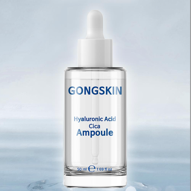 Korean Skincare Brand Hyaluronic Cica Ampoule 50ml Deep Hydration Serum Third Party Manufacturing So