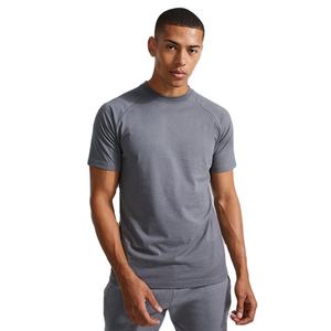 Camiseta de Gimnasio de Alta Calidad con Logotipo Personalizado, Corte Ajustado, Cómoda, de Manga Corta, para Verano, Camisetas de Gimnasio para Hombre - Product Image 2