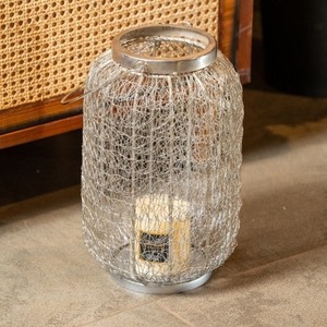 Lanterne en métal tendance et esthétique, porte-bougie design moderne, lanterne décorative pour l'intérieur, l'extérieur, la maison, le balcon, la décoration de jardin - Product Image 6