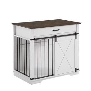 Small to Medium Dog <b>Crate</b> Furniture Indoor Kennel for Puppies Pet Cage - Product Image 6