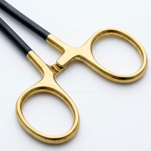 Portaagujas Quirúrgicos Manuales con Recubrimiento Negro, Herramienta Profesional de Mano, Mordazas Anodizadas en Negro Mate para Aplicaciones de Cirugía General - Product Image 5